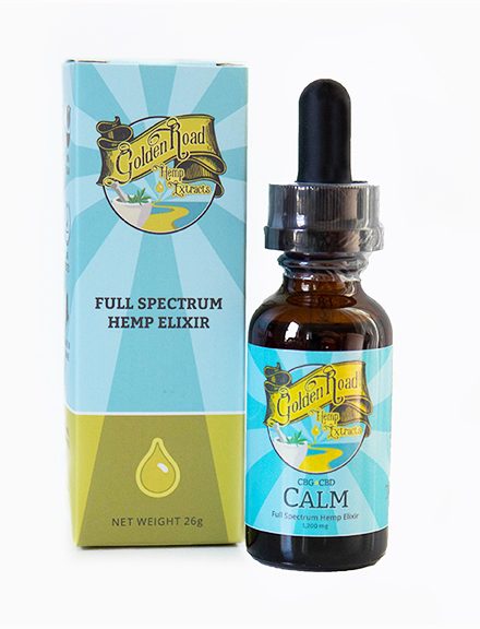 Calm CBG, CBD Full Spectrum Hemp Elixir